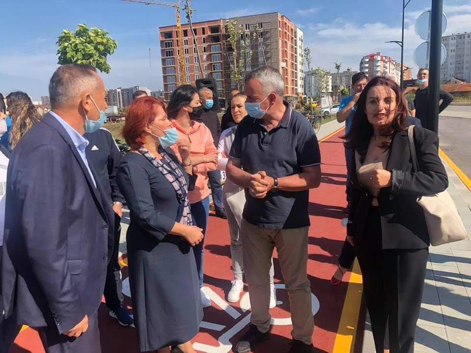 Свечано отворен пројекат “Пешачка стаза” у општини Липљан, финансиран од стране МЛС-а из фонда за грант учинак