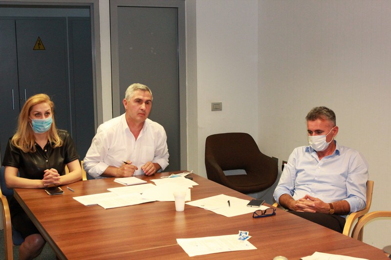 Meeting for discussing the draft-Regulation on setting the procedures on allocation for use and exchange of municipal immovable property and the draft report for the ex post Law on Local Elections   