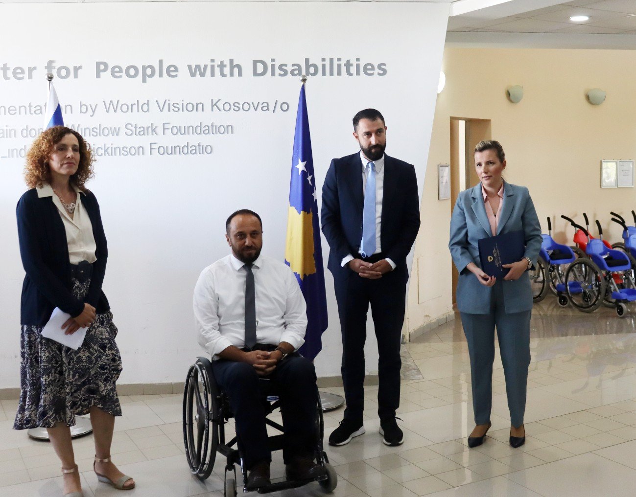 Ambasadorka Izraela Tamar Ziv u ime države Izrael je poklonila 70 kolica za HANDIKOS