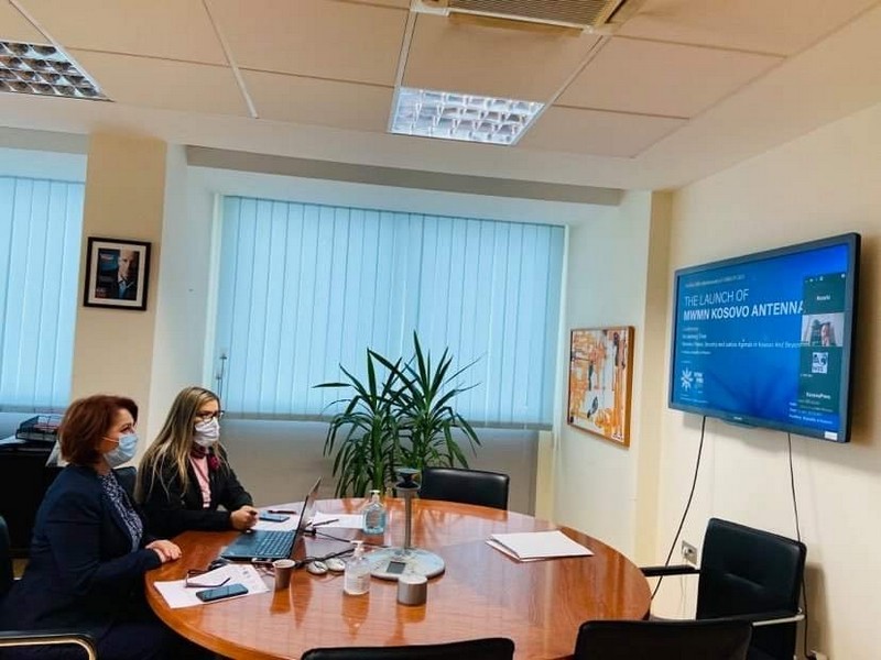 Заменица министра и генерална секретарка МЛС-а учеснице на виртуелној конференцији на тему „Будућност агенде за жене, мир безбедност и правда на Косову и шире’’