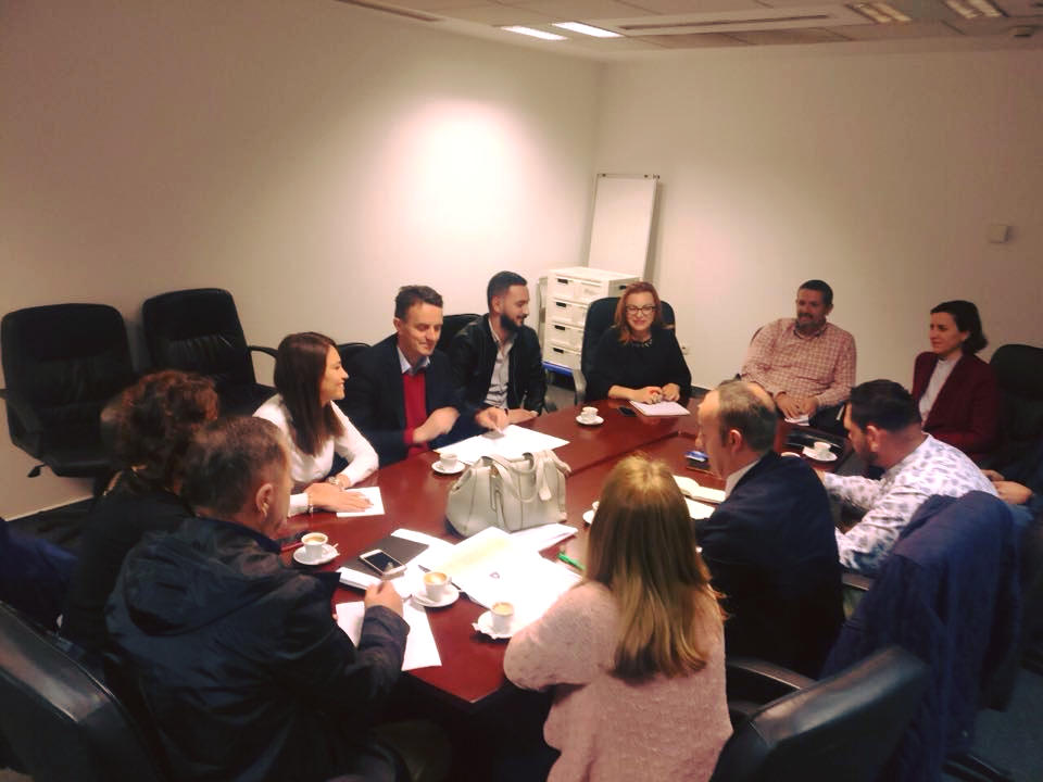 REPRESENTATIVES OF MLGA PARTICIPATED IN THE MEETING FOR THE ESTABLISHMENT OF THE EMPLOYMENT SECTOR AND SOCIAL WELFARE ON THE BASIS OF THE STRATEGY AND ACTION PLAN FOR THE INCLUSION OF ROMA AND ASHKALI COMMUNITIES IN THE KOSOVO SOCIETY 2017-2021