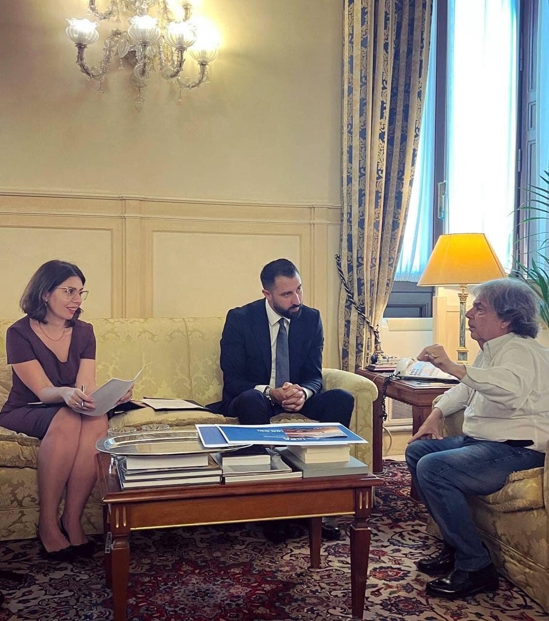 Ministar Elbert Krasniqi dočekan na sastanku od strane ministra javne uprave Italije Renato Brunetta