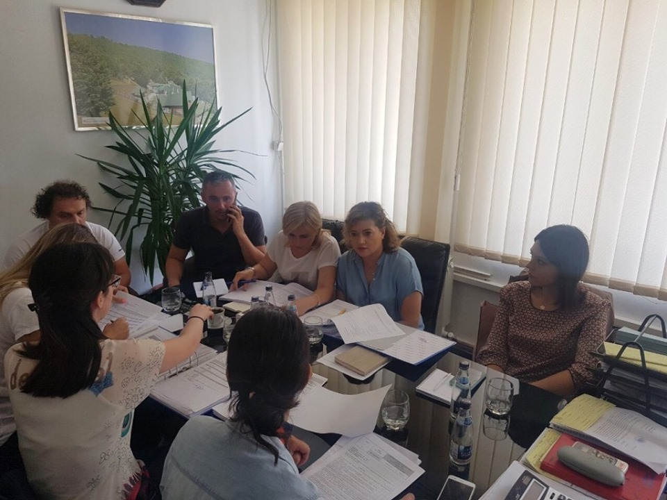 The visits in the field “On the spot check” are continuing, for projects from the first call for proposals
