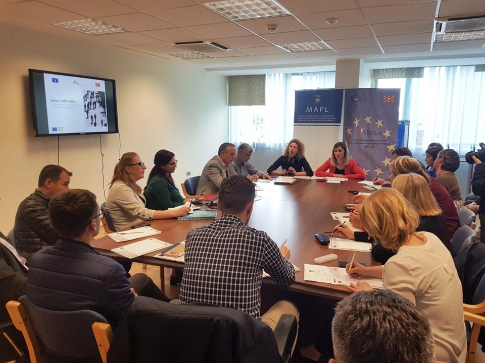 The informative meeting of the CBC programme Kosovo – North Macedonia 2014 – 2020