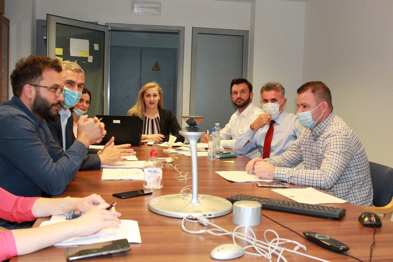 Meeting for discussing the draft-Regulation on setting the procedures on allocation for use and exchange of municipal immovable property and the draft report for the ex post Law on Local Elections    