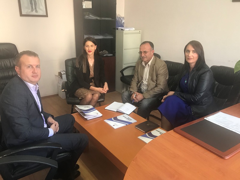 MLGA representatives present the Municipal Self-assessment Report 2018