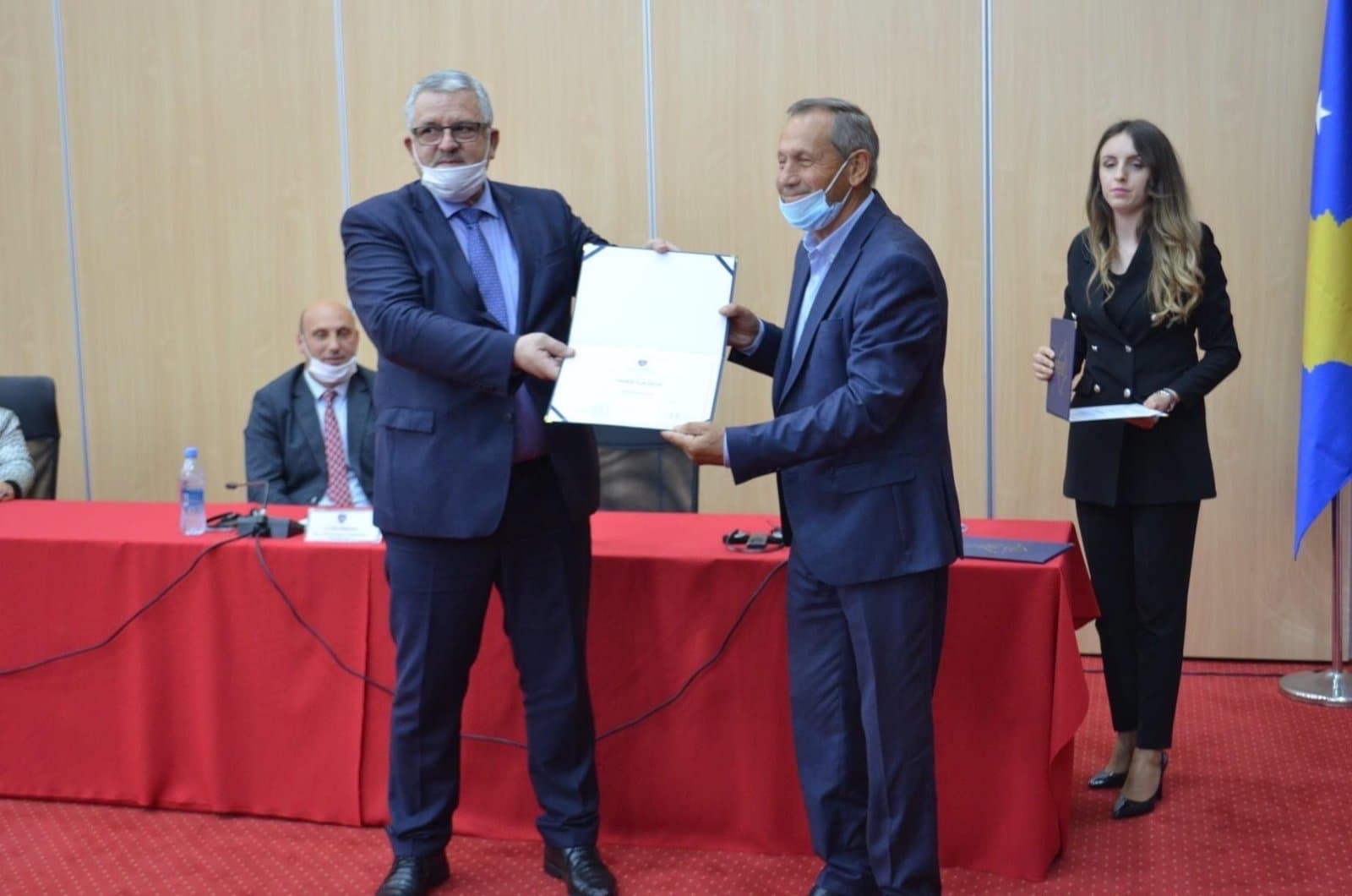 Mehdi Retkoceri, Head of Division for Project Development and Management is acknowledged a distinguished servant of MLG on International Civil Service Day