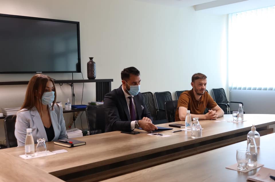 Ministar MALS-a dočekao je Afërditu Mekuli, direktoricu projekta DAI, za transparentne, efikasne i odgovorne opštine