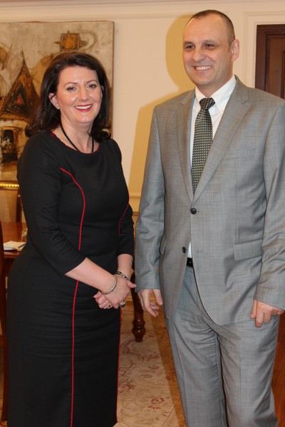 Zamenik premijera Petrović sastao se sa predsednicom Kosova Atifete Jahjagom