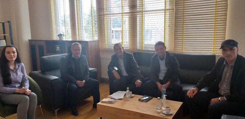 Meeting in the municipality of Junik