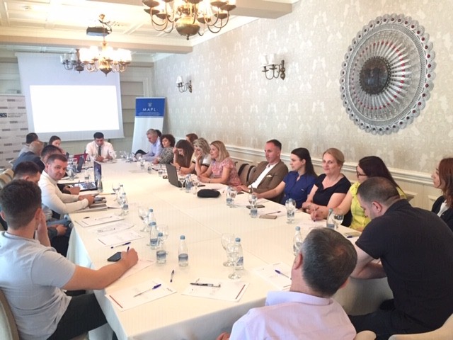 MLGA and OSCE have organized a workshop regarding the discussion of the online reporting and monitoring system and the module of local mechanisms for communities