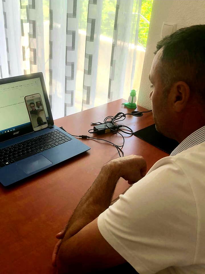 MLGA an DEMOS through an online meeting