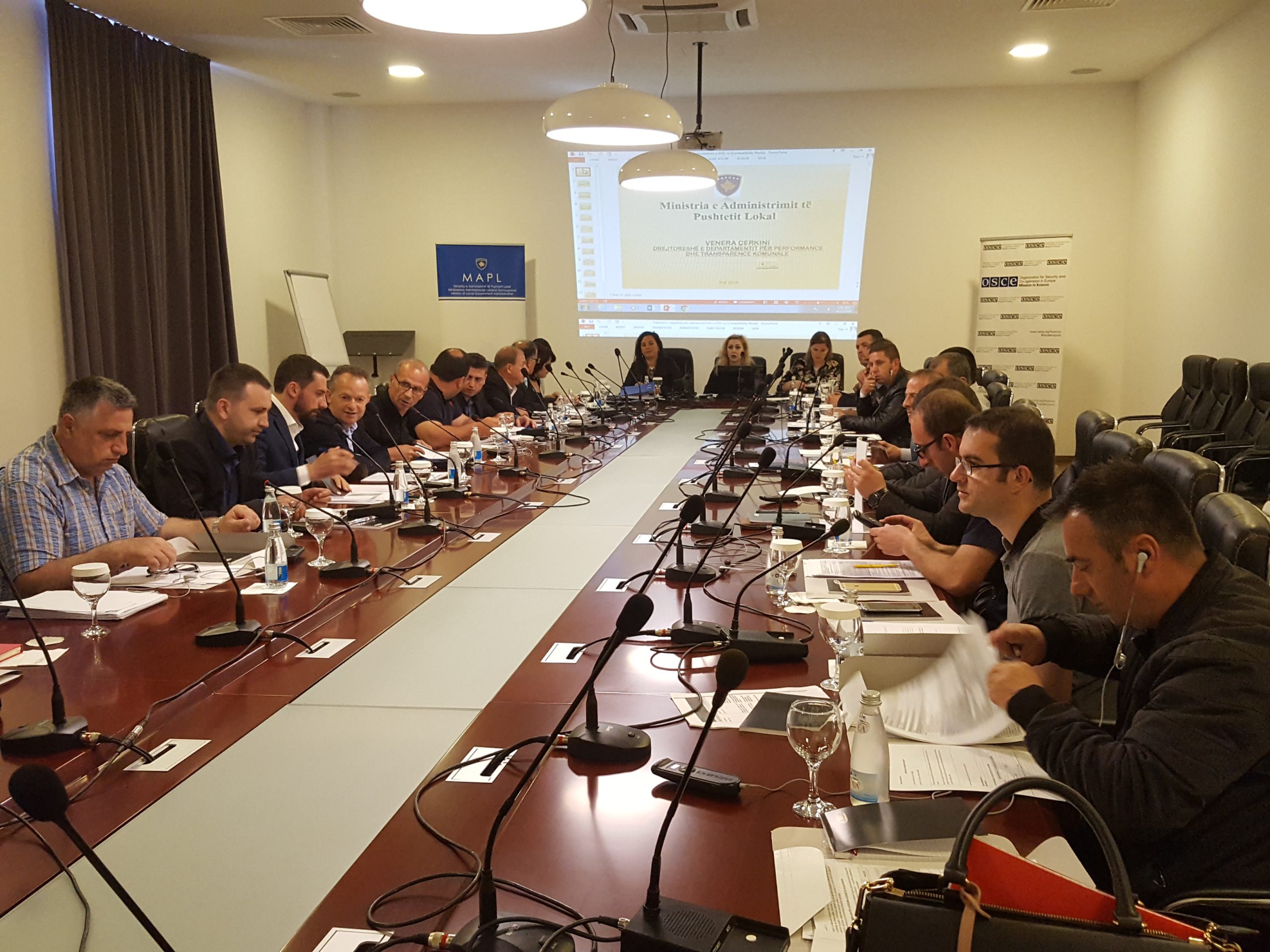 MAPL dhe OSBE punëtori për zbatimin e Rregullores mbi kriteret, standardet e financimit publik të OJQ-ve