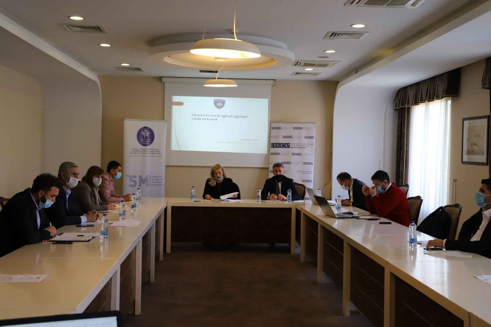 Meeting for the assessment of the Ex-post Law on Local Elections in Kosovo