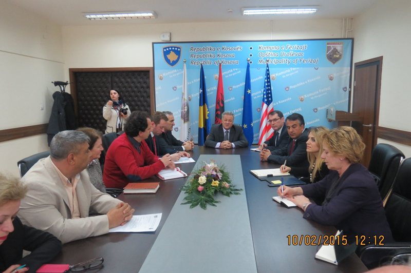 Посета општини Урошевац- састанак са заједницама Ромa Ашкалија и Египћана