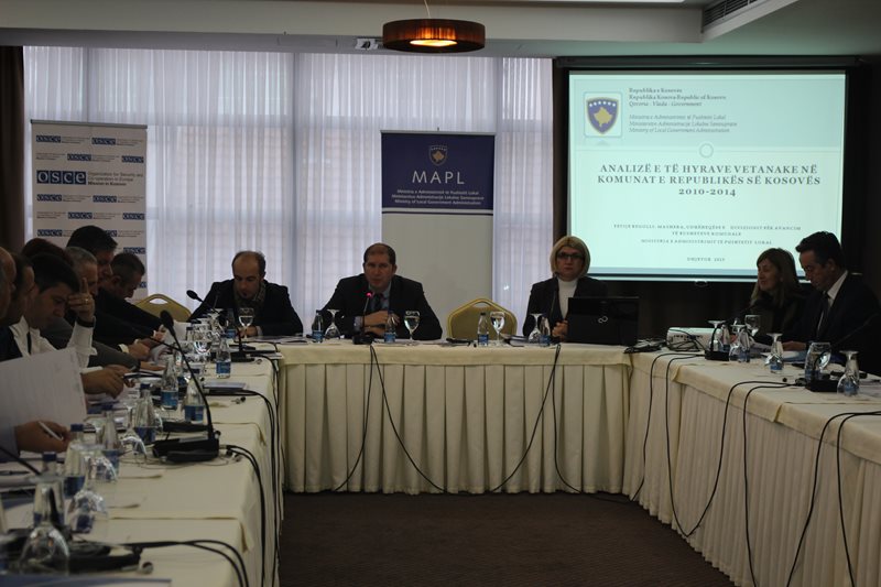 Seminar”Analiza o sopstvenim prihodima opština Republike Kosova”