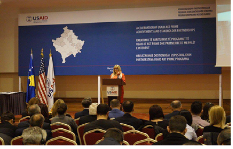 Учешће на церемонији затварања пројекта УСАИД-а “Унапредимо Косово заједно” АКТ