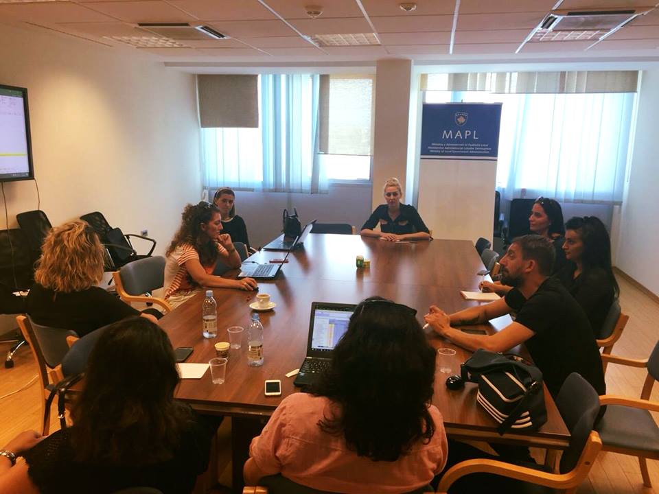 Takimi i grupit punues për verifikimin e të dhënave në Sistemin e menaxhimit të performancës komunale
