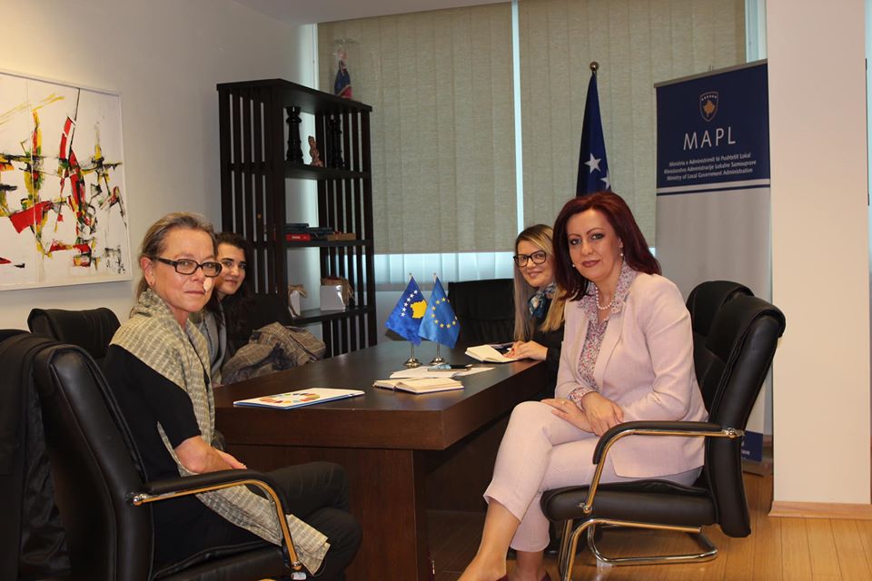 Ministarka MALS-a Emilija Redžepi dočekala  Ulrika Ričardson, koordinatorku za razvoj Ujadinjenih nacija na Kosovu