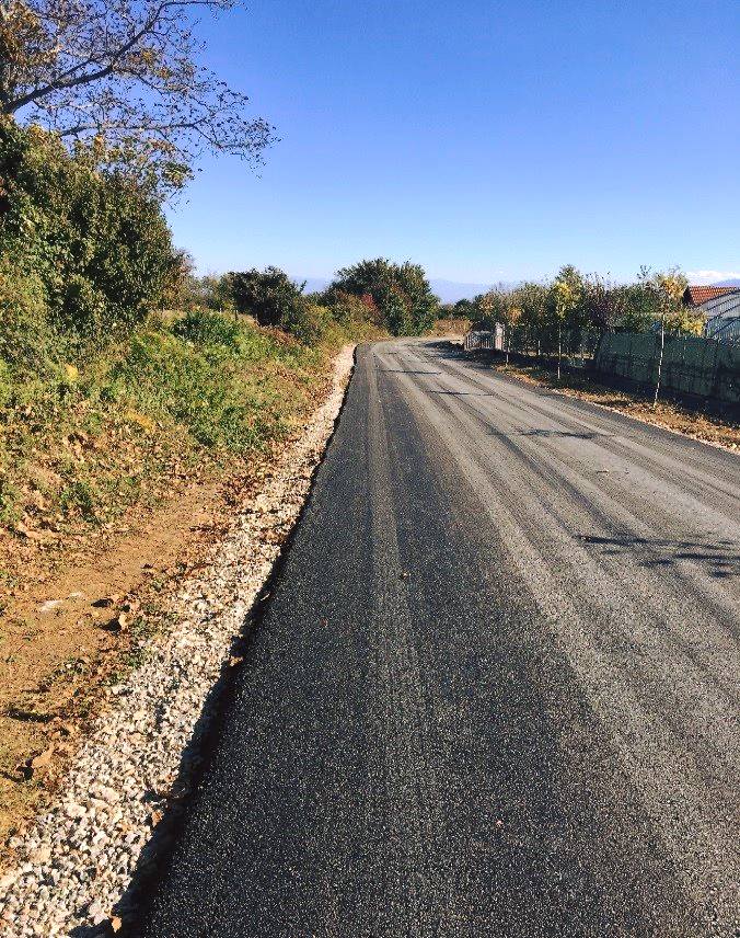 MLGA HAS SUPPORTED THE PROJECT “ASPHALTING OF THE LOCAL ROADS” IN JUNIK