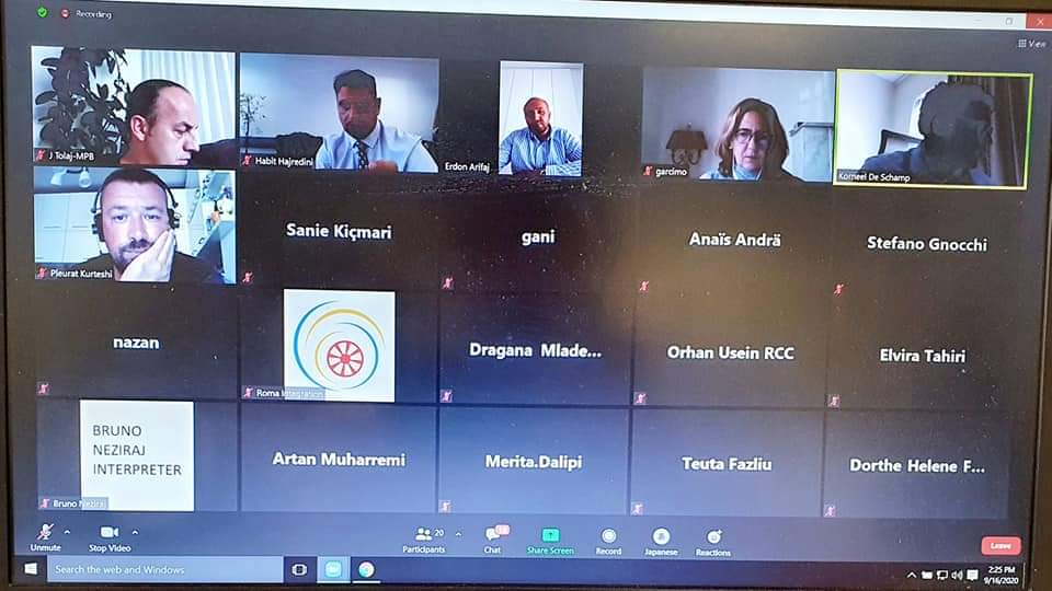 Održan je zajednički službeni tehnički sastanak između EU-a i Kosova za integrisanje roma, aškalija i  egipćana u kosovskom društvu