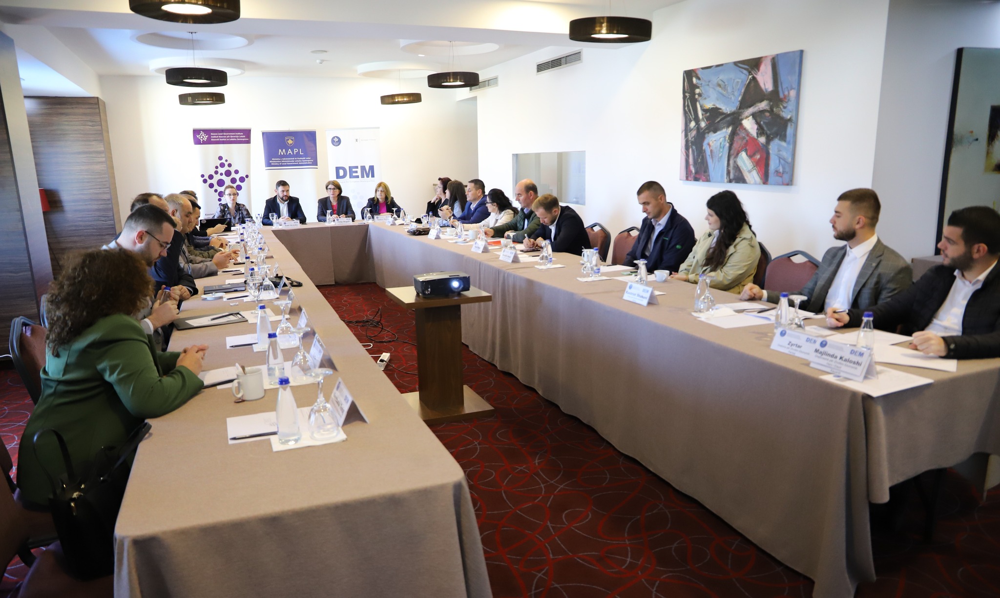 The Ministry of Local Government Administration presents the Draft Model of the Economic Profile of Municipalities