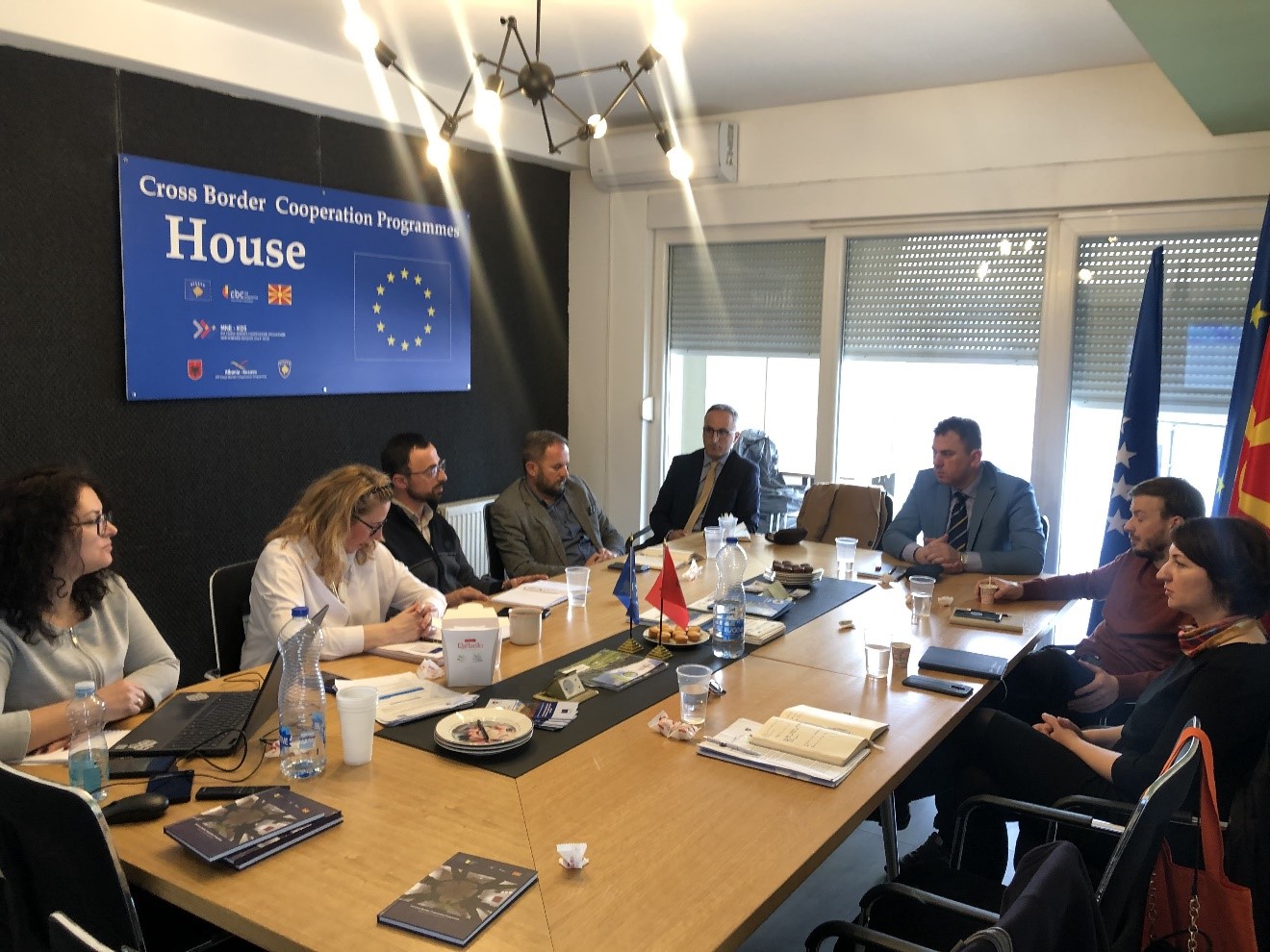 THE MEETING HAS BEEN HELD IN THE OFFICES OF CBC HOUSE AS PART OF IPA II CROSS-BORDER COOPERATION PROGRAMS