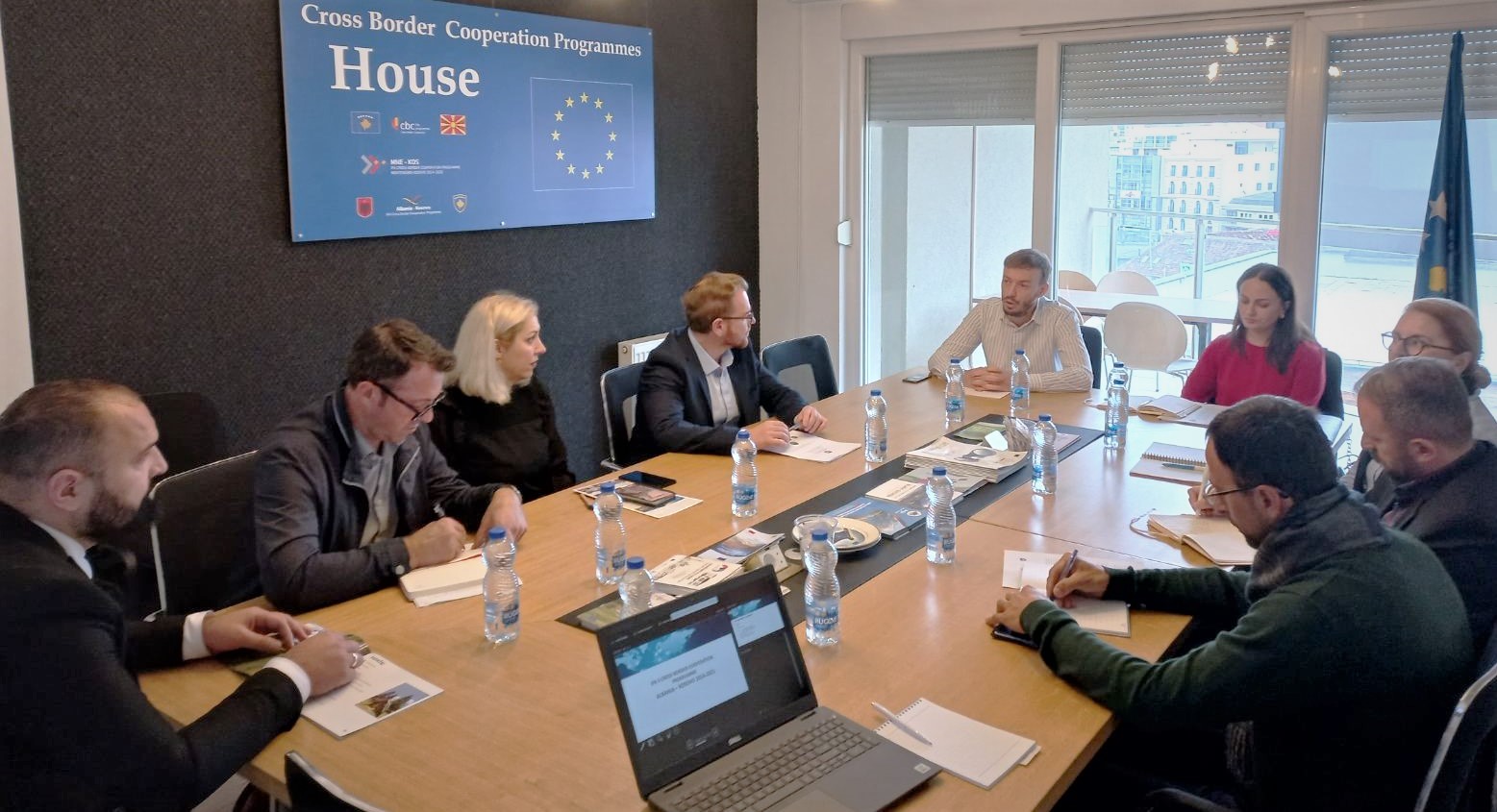 Visit to the offices of CBC House, as part of the Cross-Border Cooperation Programs