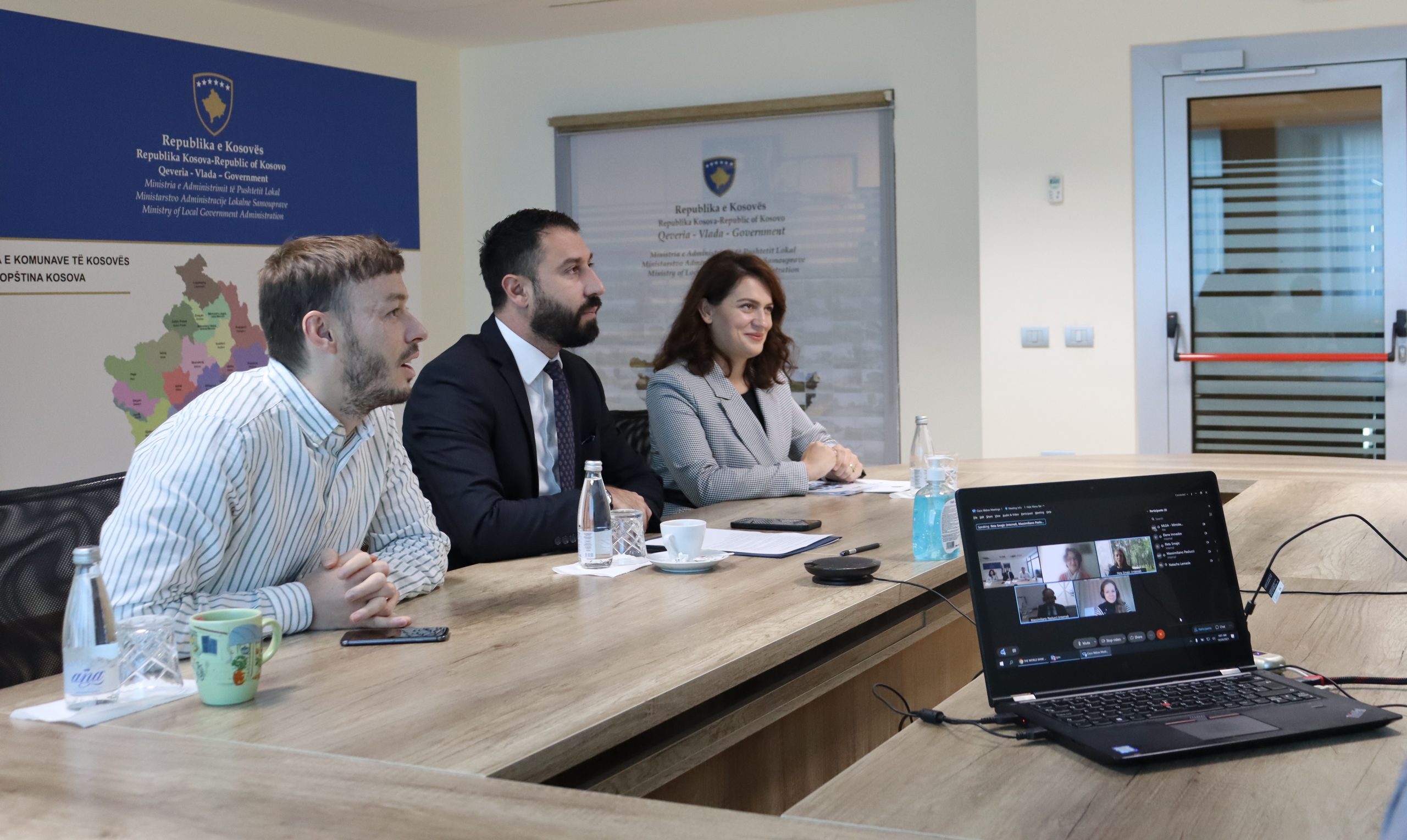 Ministar Krasniqi na virtualnom sastanku sa šefom Svetske banke za Kosovo, Massimiliano Paolucci