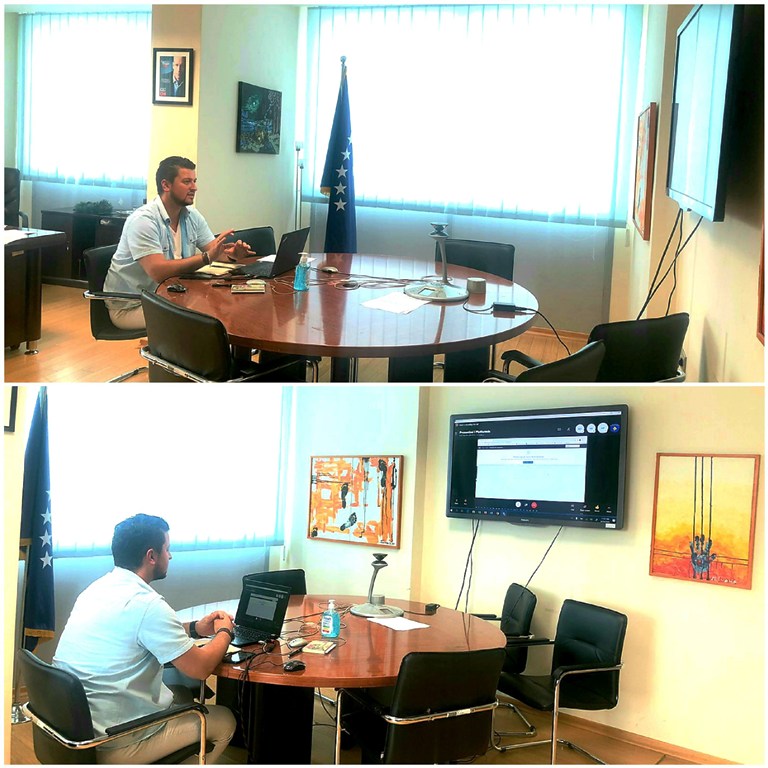 The car use module and the meeting module have been presented