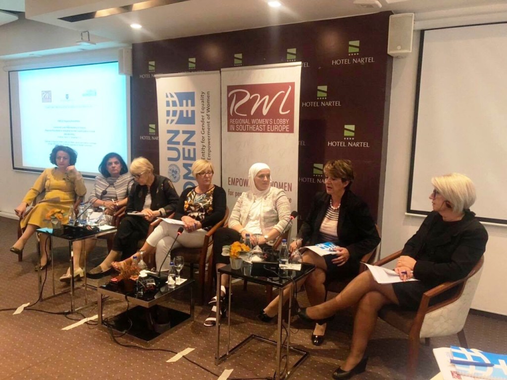 Representatives from MLGA participated in “The regional discussion roundtable to strengthen women participation in local peace building, in Kosovo and beyond”   