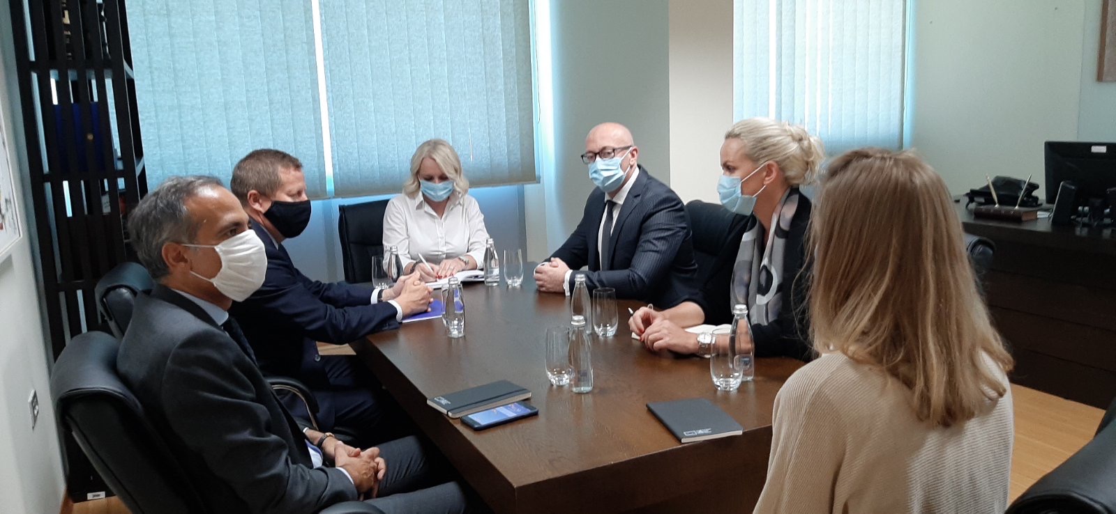 Ракић са новоименованим шефом Канцеларије ЕУ /Специјалним представником, Томашом Суњогом (Tomáš Szunyog)   