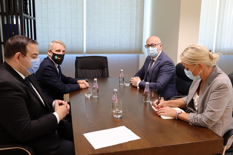 Ракић са новим амбасадором Савезне Републике Немачке на Косову, Јорном Рохдеом