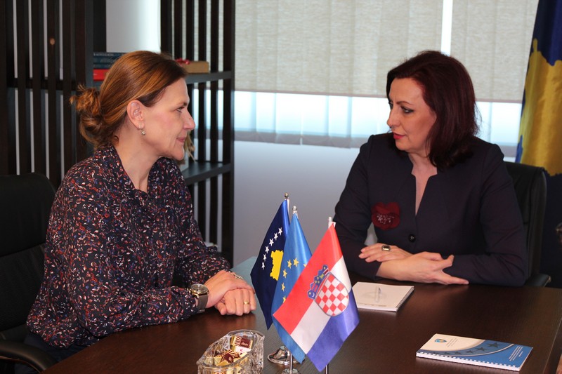 Redžepi na sastanku sa ambasadorkom Hrvatske, Danijelom Barišić