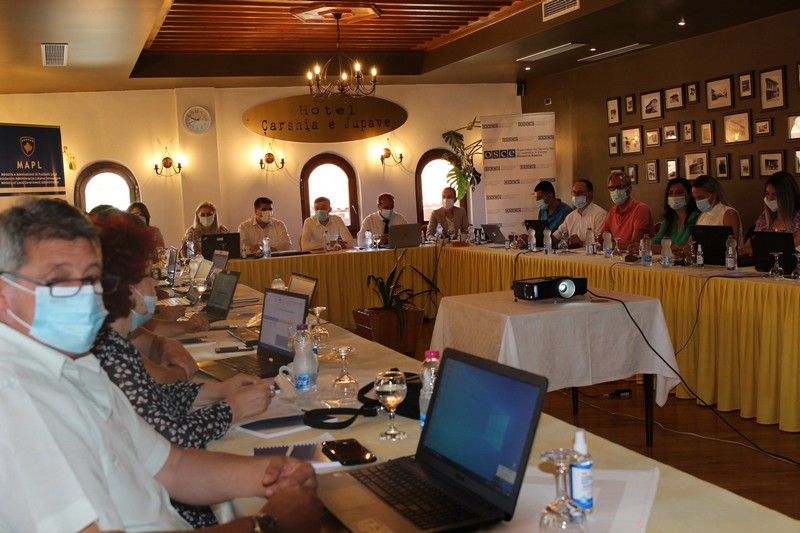 Ministry of Local Government Administration is holding the workshop for reviewing the annual work plan for 2021