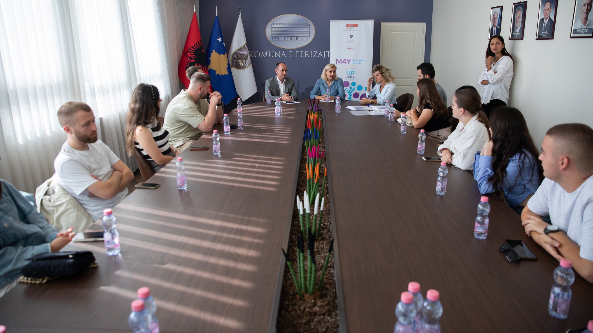 Zamenica generalne sekretarke MALS-a, gđa. Çerkini potpisala sporazume o razumevanju za sprovođenje projekta „Opština za mlade – M4I“