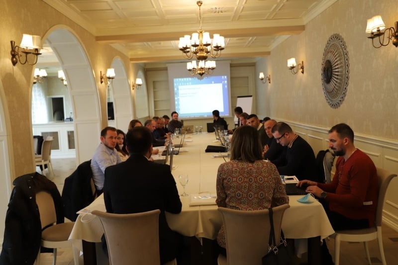 Training held on the use guide of the Municipal Performance Management System 