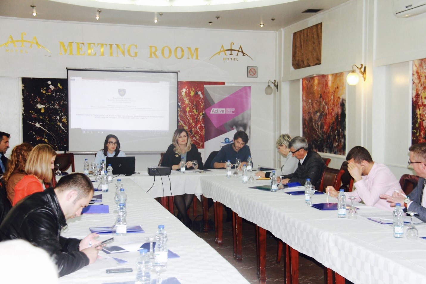 A regional workshop was held on “Draft Administrative Instruction for amendment and supplement of the Administrative Instruction, no. 2008/08 on the organization, functioning and cooperation of municipalities with villages, settlements and urban quarters