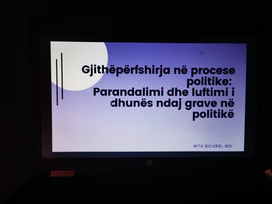 Sprečavanje i suzbijanje nasilja nad ženama u politici
