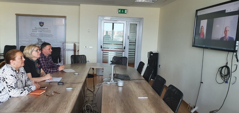 Održava se virtuelni sastanak sa opštinom Kačanik u vezi sa realizacijom projekata finansiranih sredstvima MALS-a