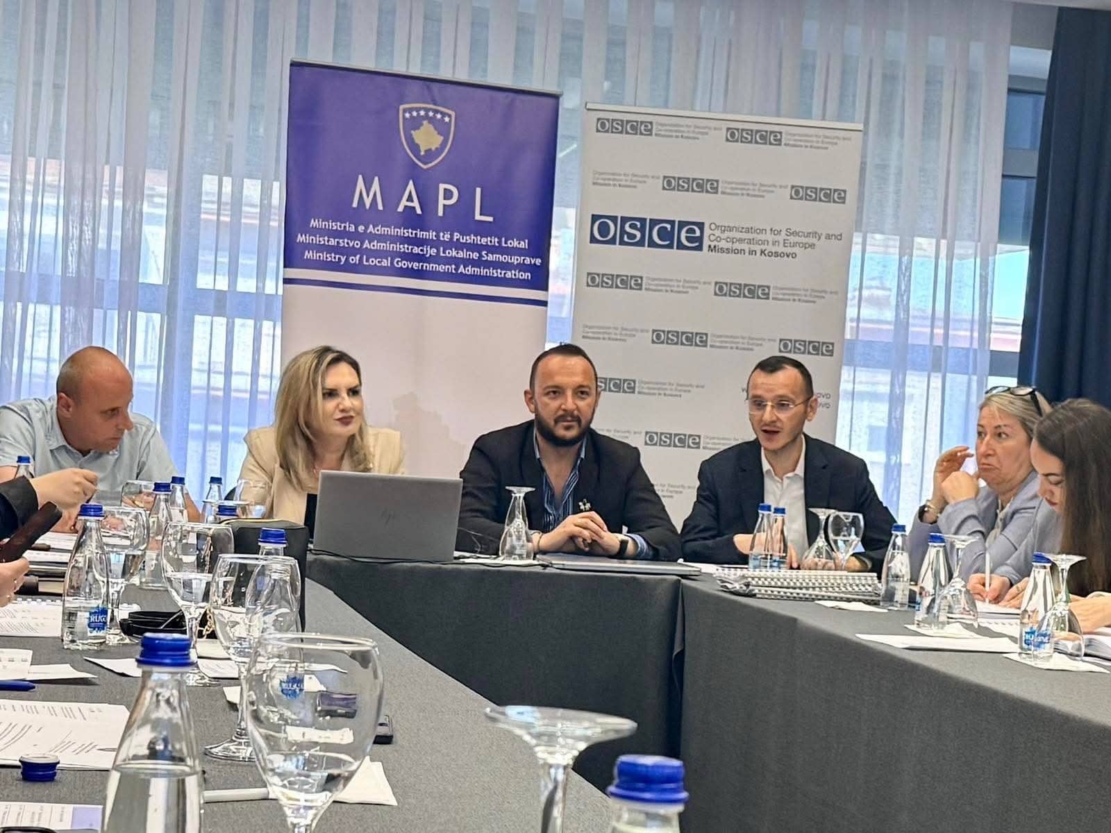 Takim për prezantimin e Raportit Vjetor të Transparencës Komunale 2025